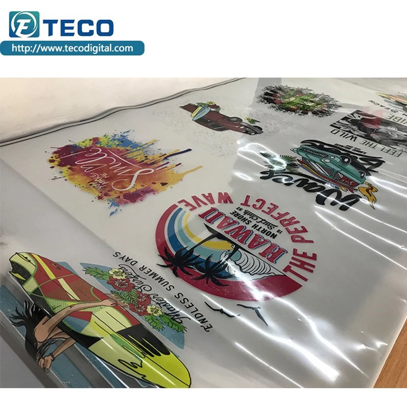 LED Pet Heat Transfer Print Film to Design the Logo الحقن المباشر الرقمي