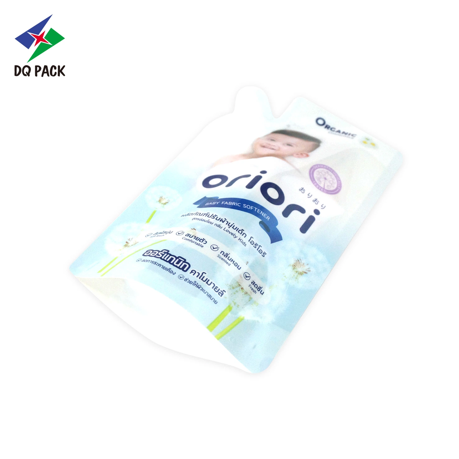 Dq Pack China Suppliers Shape Doypack Stand up Pouch with Spout of Daily