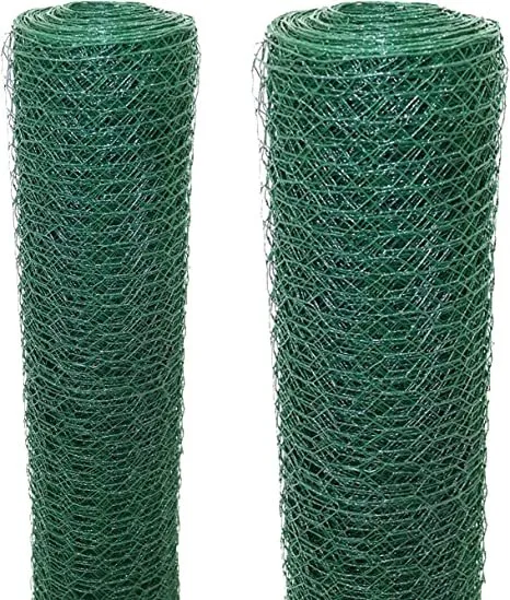 PVC Coated Iron Wire Chicken Net Cheap Hexagonal Mesh Fence Roll