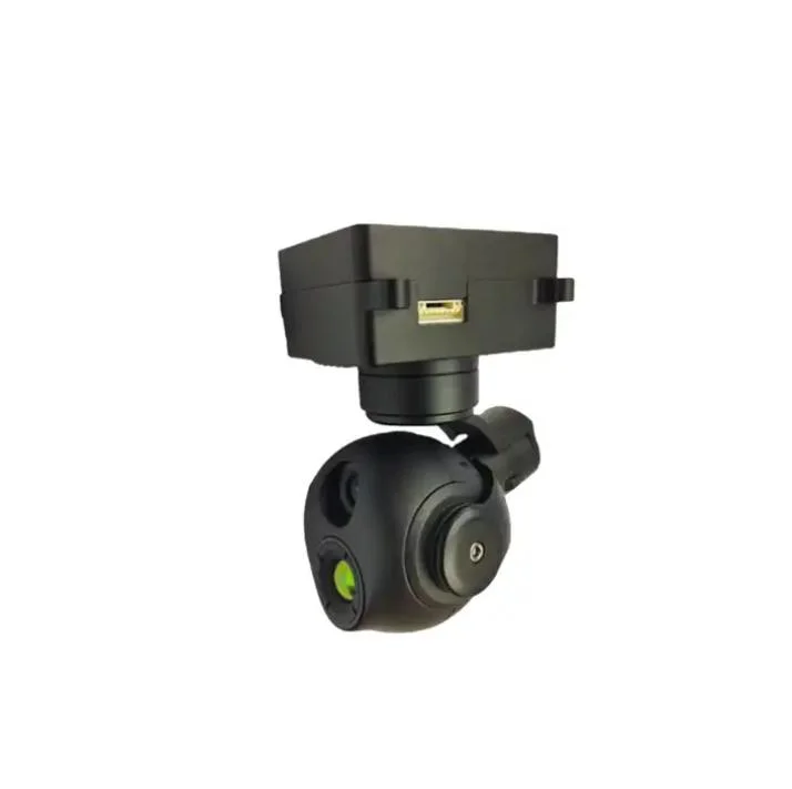 Dual Gimbal Camera Производитель Surveillance 1080P Visible 256 тепловидение IP-камера для малых фотокамер с малым передатчиком для дрона Quadcopter