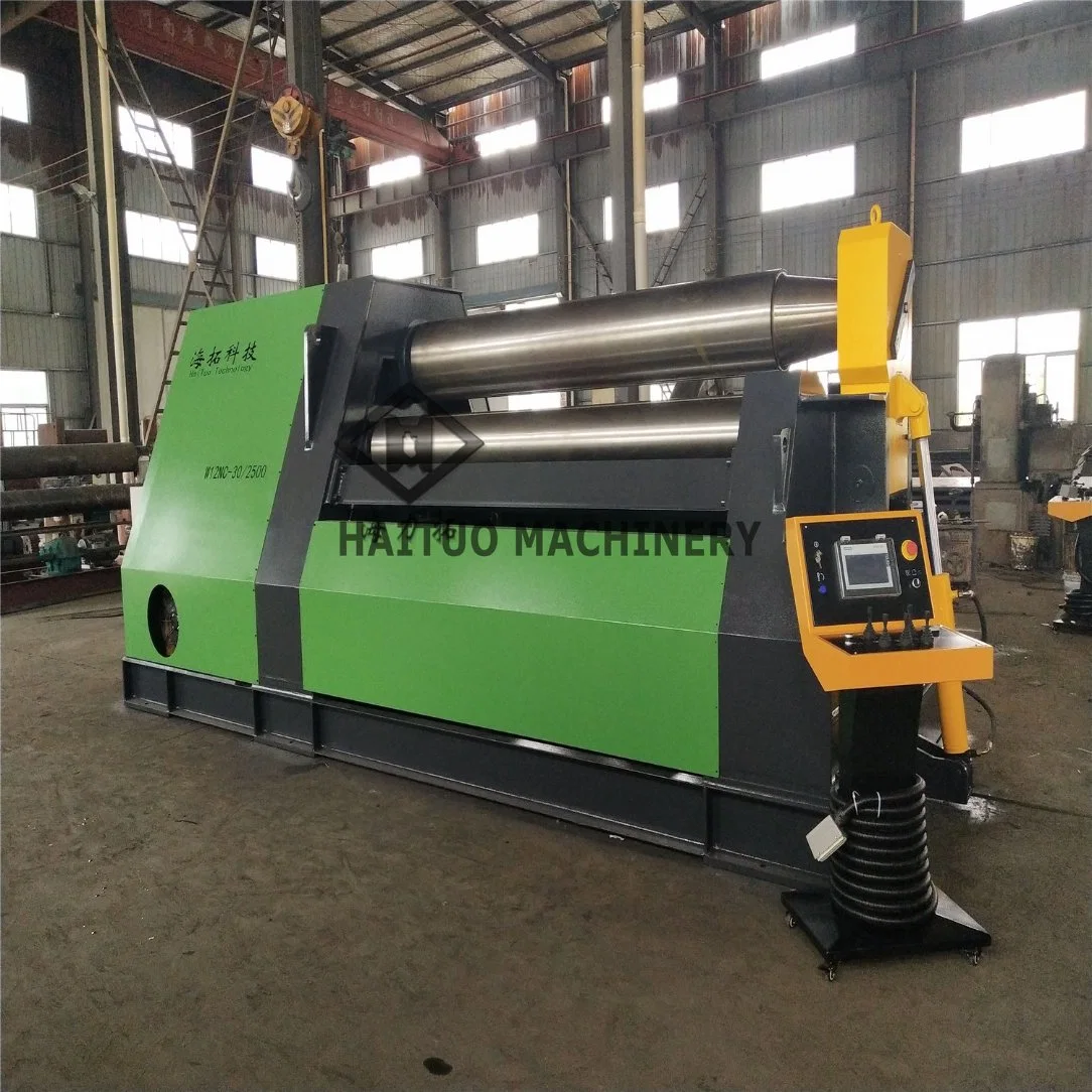 Sheet Metal W12 4 Rolls Bending Machine Rolling Machine Training and Testing