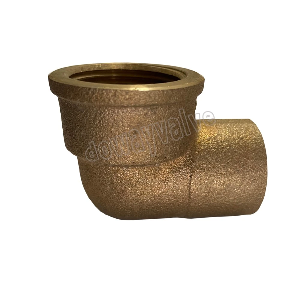 Thread Connected Bronze 90 Degree Elbow