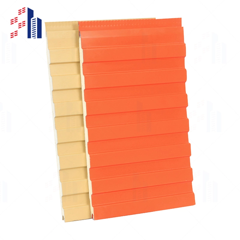 High quality/High cost performance  Insulated Wall Board Prefab House Roof Polyurethane Sandwich Panels