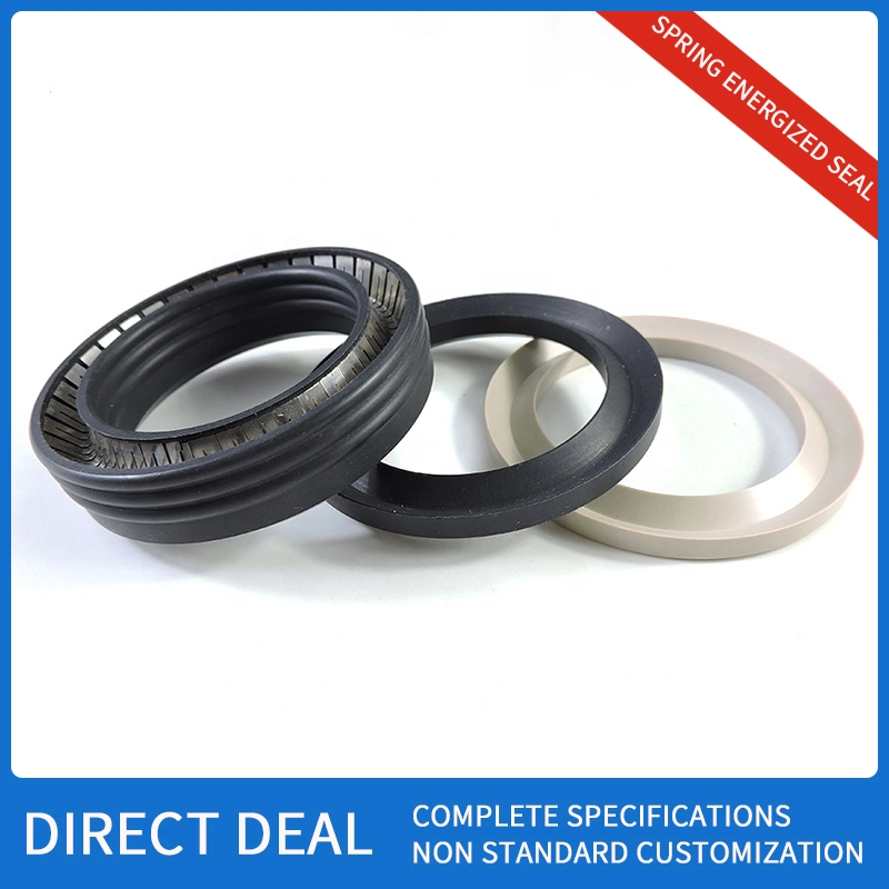 High Pressure Stem Valve Packing Spring Energizing Seal Ring for Wellhead Device