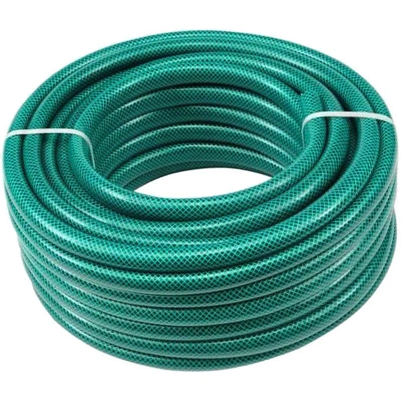 PVC Reinforced Garden Hose Pipe with Spray Gun Fittings