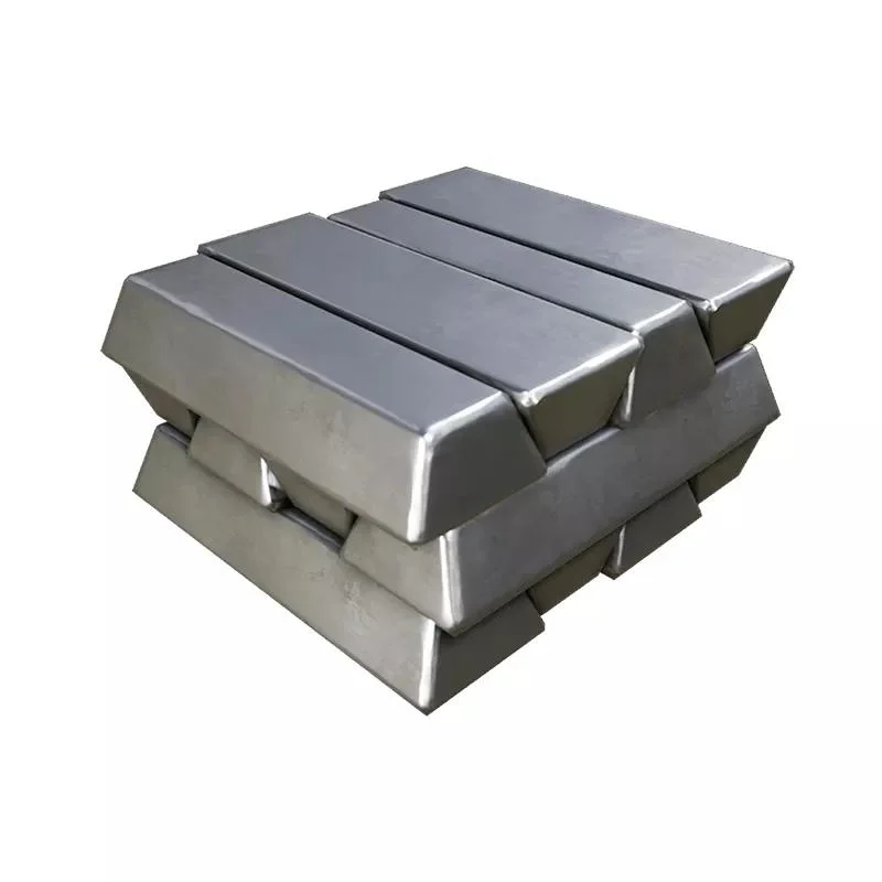 99.99 Les lingots de zinc High-Purity Die-Casting Shandong 0#/1#/2#/3#/5# pour la galvanisation de zinc en alliage de lingots