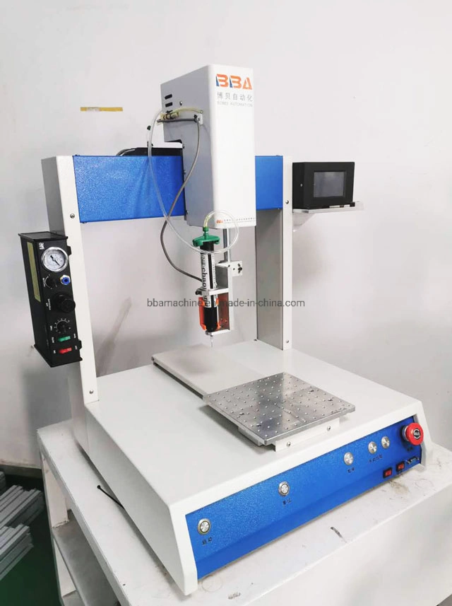 Customized Production Automatic Hot Melt Glue Dispensing Machine as a Factory Tool Automatic Ab Glue Dispenser/Silicone Glue Dispensing Machine for LCD Liquid