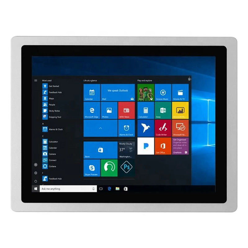 17 Inch Touch Screen All in One I3 I5 I7 Processor Embedded Industrial Panel PC Computer OEM