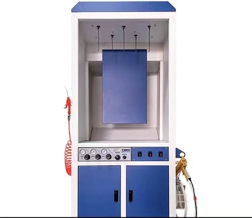 Dust Free Portable Small Mini Powder Coating Spray Paint Booth for Sample Making