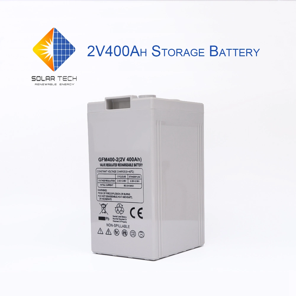 2V 400ah AGM VRLA UPS Inverter and Solar System Lead Acid Gel Solar Battery