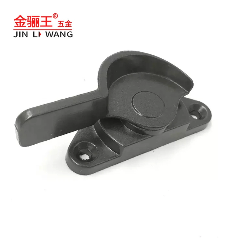 Factory Hot Sale Zinc Alloy Window Crescent Lock Half Round Window Handle Lock