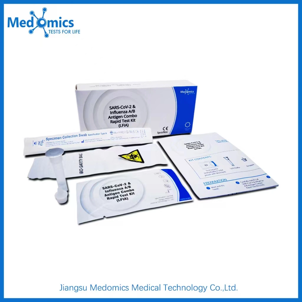 Medomics 2019 novedoso y virus de gripe A/B el Kit de detección de antígeno rápido Medical