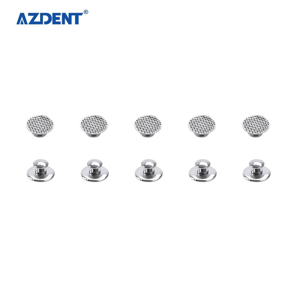 Hot Sale Azdent Dental Supplies Smoot Bondable Lingual Buttons (Round) 10PCS/Bag