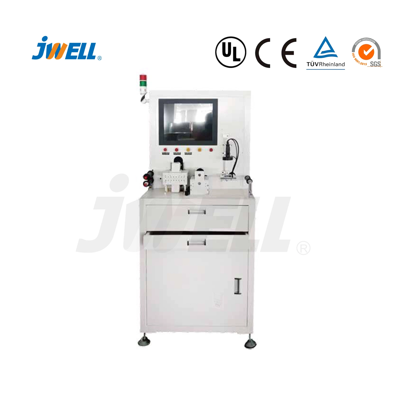 Jwell plástico PS PP Electronic Belt/Tape/cable/Roller Electronic Components Production Equipment Con CE