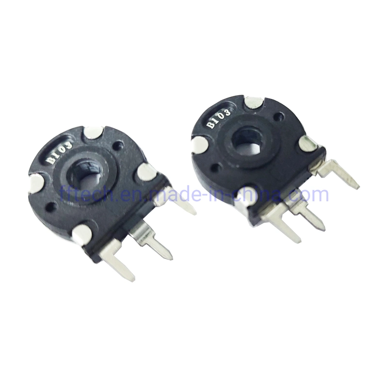 Factory Supply Right Angle Side Control Carbon Film Adjustable Resistance B50K Spanish Potentiometer