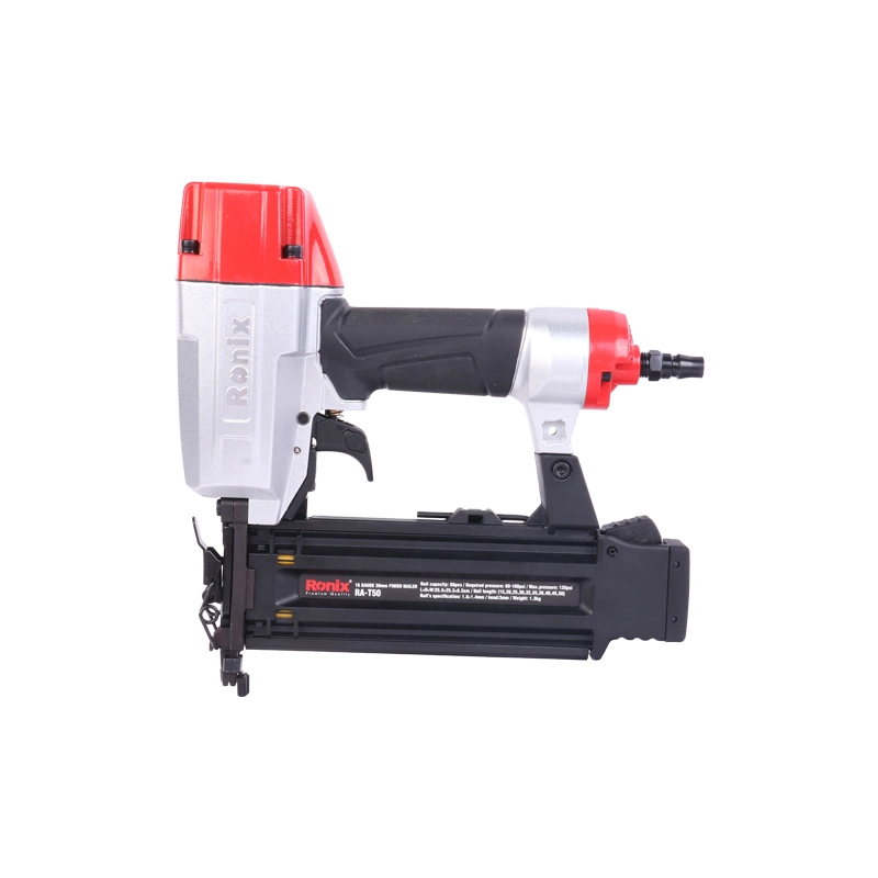 Ronix New Air Tools Model Ra-T50 120psi Safety Lock High Performance Air Nailer Stapler Pneumatic Nail Gun