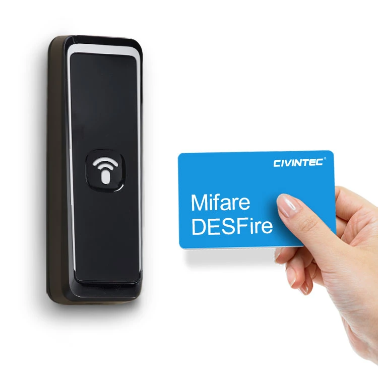 Wiegand RFID Reader for 13.56MHz MIFARE Classic 4 Byte 7 Byte DESFire EV1 EV2 Card with LED Indicator