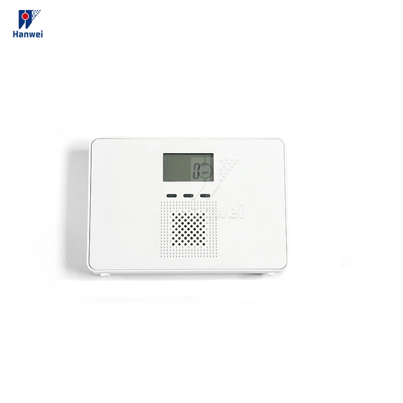 Household Items Carbon Monoxide Alarm with Big LCD Display Screen and Flash Alarm Indicator