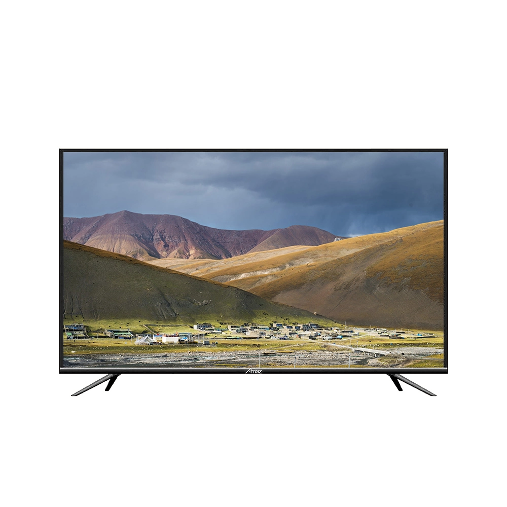 2023 Vente chaude TV LED 55" 4K Android Smart TV télévision WiFi 80 75 70 65 60 55 50 pouces écran Qled