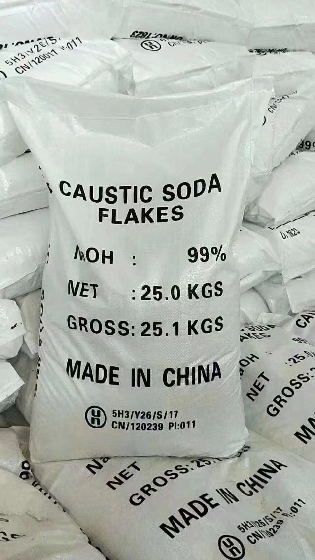 Naoh Hot Selling Cheap Caustic Soda Flakes/Pearls 99% Min Sodium Hydroxide Factory China