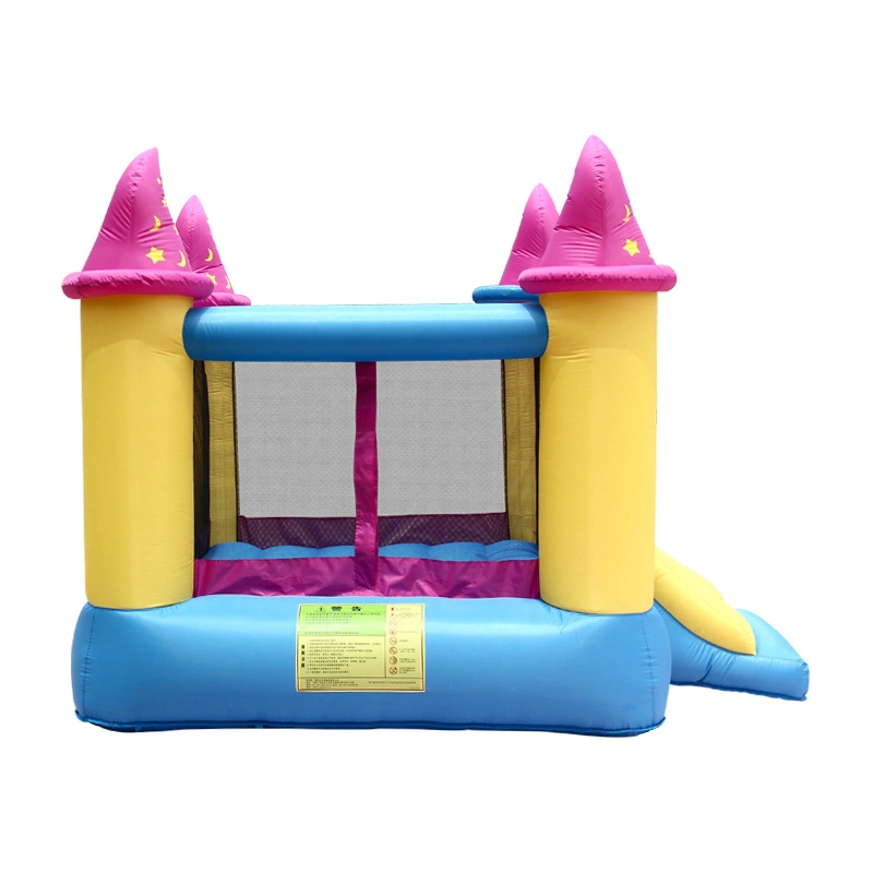 Children's Inflatable Castle Air Cushion Trampoline Kids Home Playground Inflatable Trampoline Baby Slide Jumping Bed