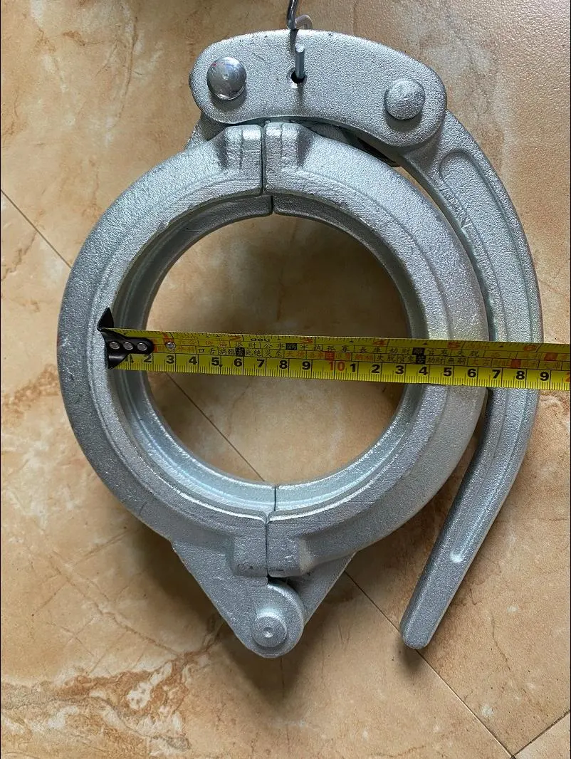 DN125 Concrete Pump High Pressure Pipe Handle Snap Handle Shutter Coulping Clamp