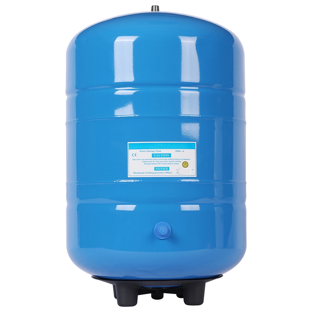 Réservoir d'eau Hikins 6 g avec système d'osmose inverse en acier inoxydable RO Réservoir de stockage en métal