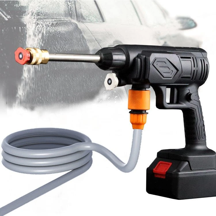 Cordless Portable High Pressure Electric Car Washer Gun