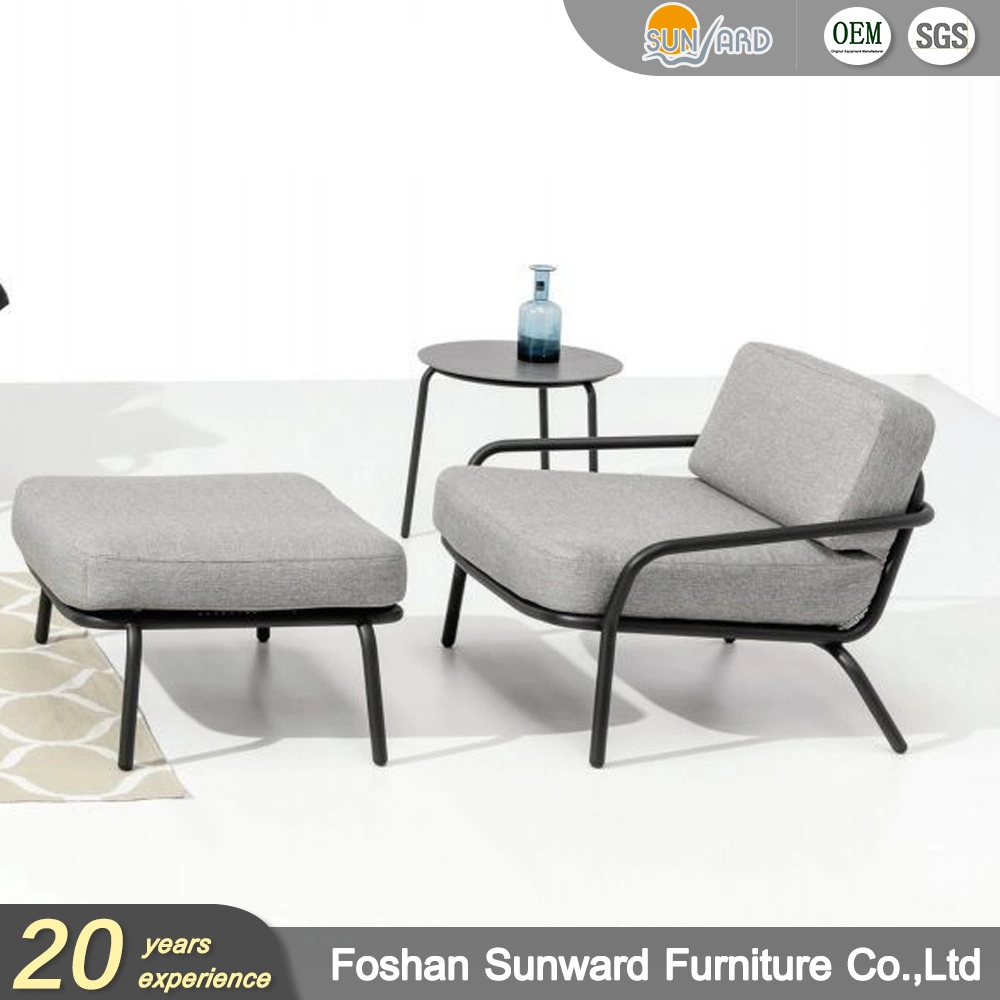 Customized Newest Design Aluminium Outdoor Leisure Garden Sofa Furniture
