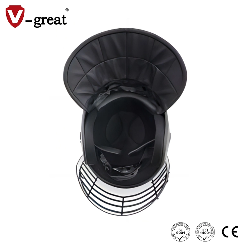 Emergency Military Personnel Police Anti Riot Full Face Protection Helmet