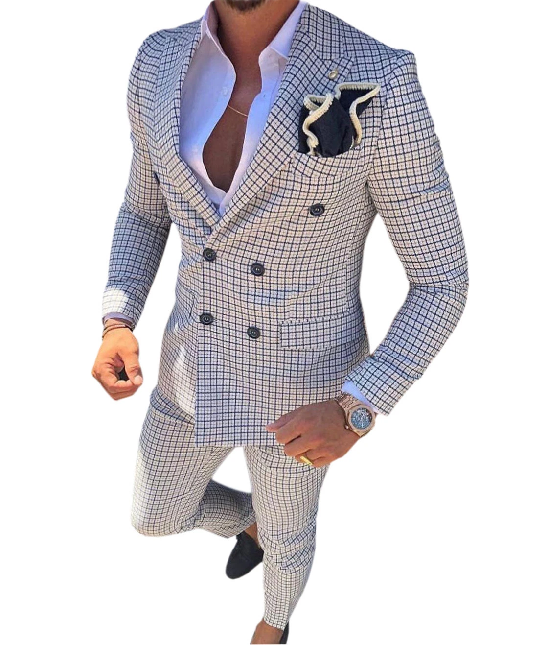 OEM Men's Suit Two-Piece Slim Fit Business Suit Men's Wear
