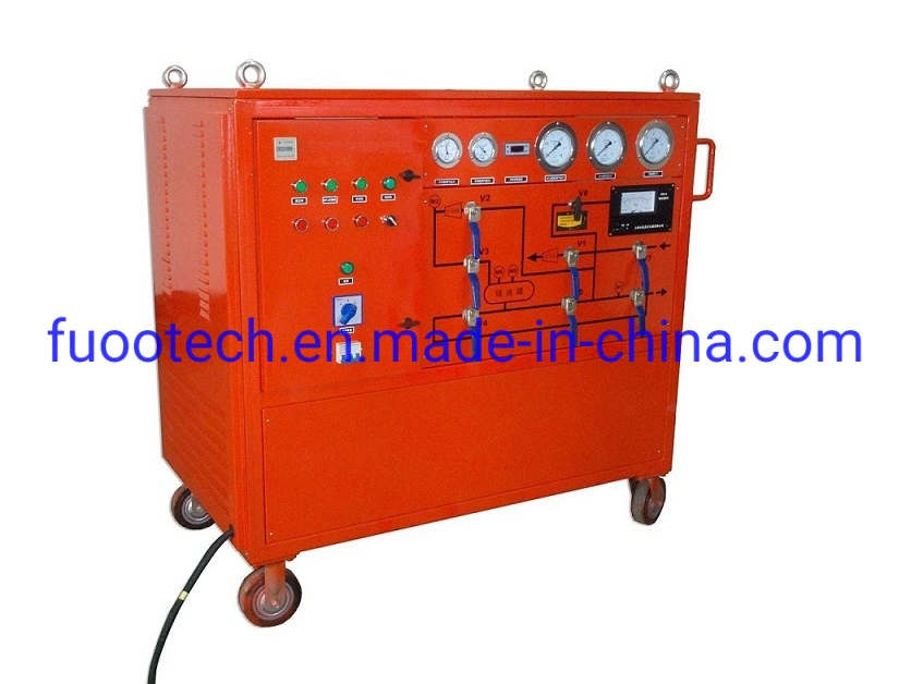 Portable and Safe Sf6 Gas Recovery Device with Sf6 Gas Filtering System
