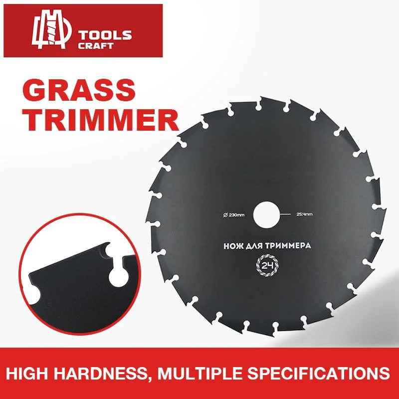 10 Inch 40t: 60t: 80t: 100t: 120t Carbide Tip Brush Cutter Blade Grass Saw Trimmer