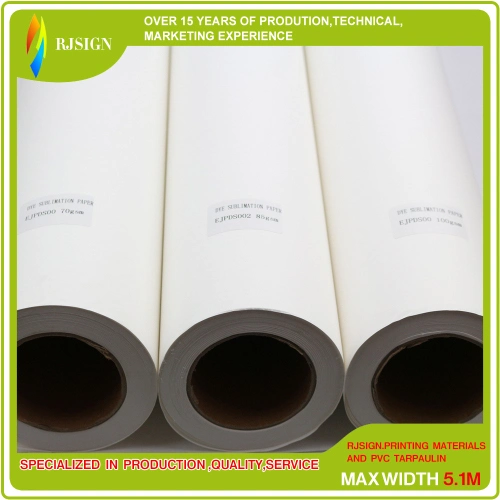 China Dye Sublimation Paper Roll Printed for Advertising