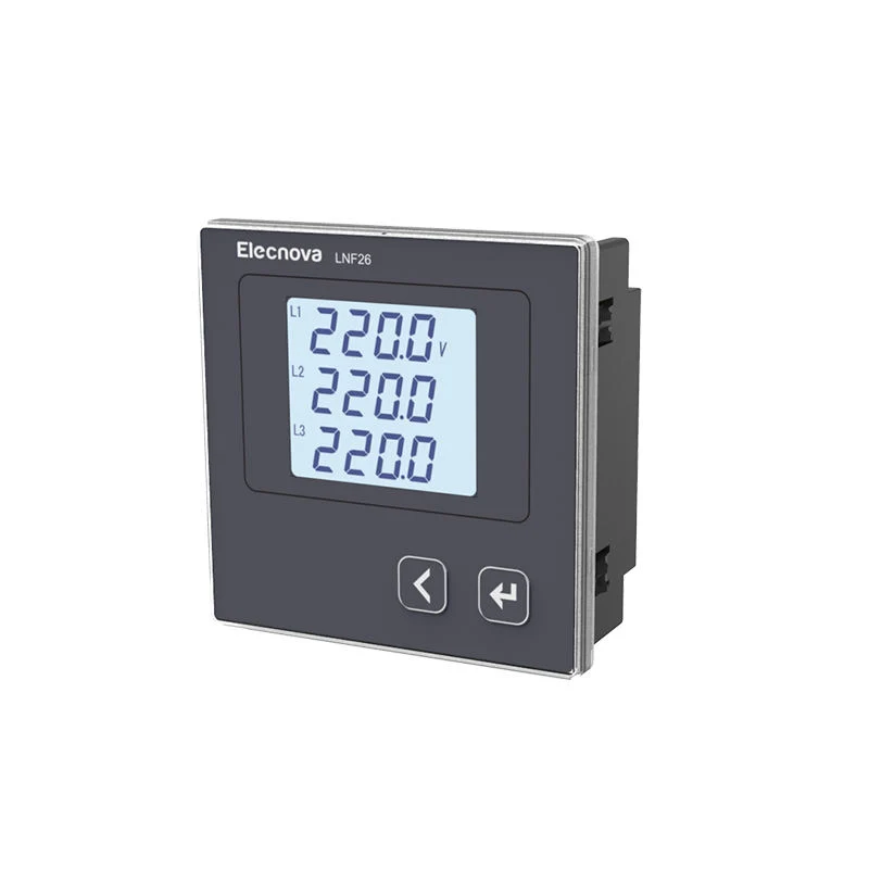 Factory Quality Lnf32 3 Phase RS485 Energy LCD Digital Display AC Single Phase Current Ampere Meter