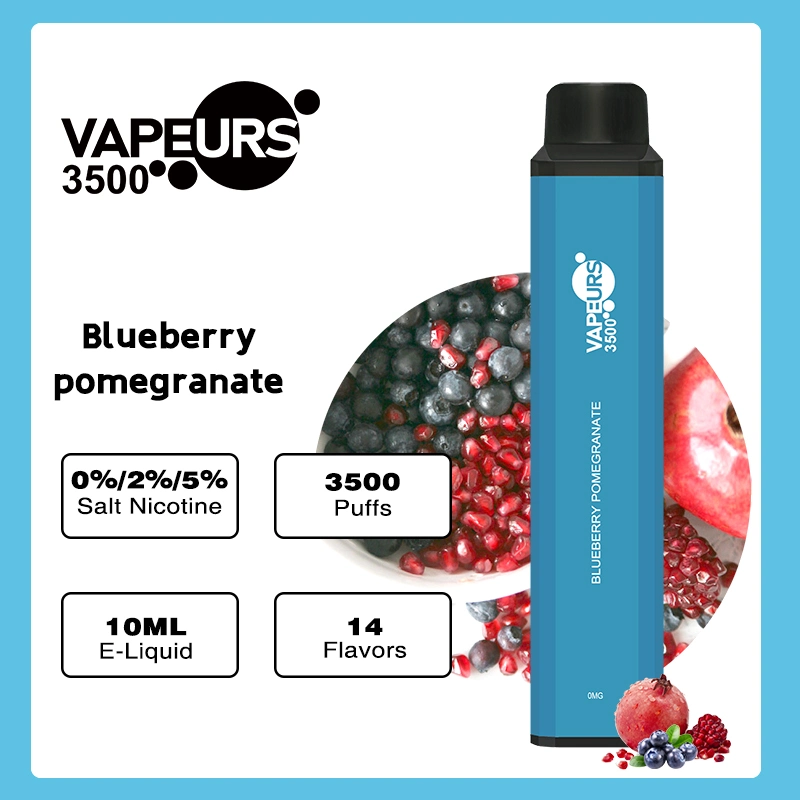 Vaporizador OEM VAPE VAPE VAPeurs 3500 VAPE desechable al por mayor E Cigarette - bolígrafo vaporizador personalizado con sal de nicotina 0%&amp;2%