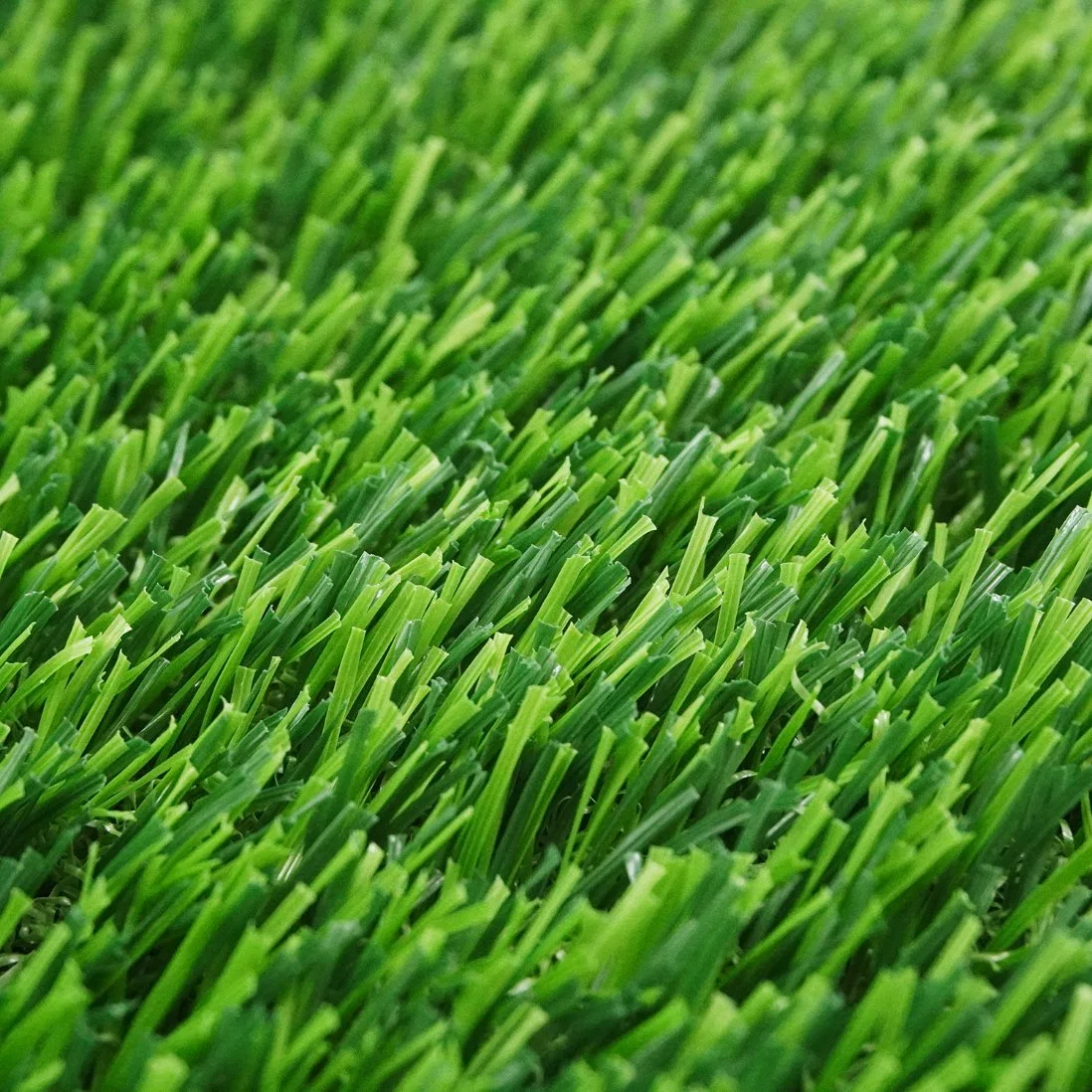 Las partículas de color verde del campo de plástico bolsas de tejido de Lw césped de fútbol de césped Syntheic