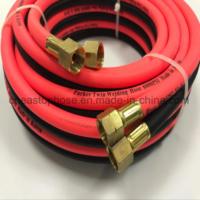 Oil Resistant Hydraulic Twin Welding Oxy Acetylene Rubber Hose