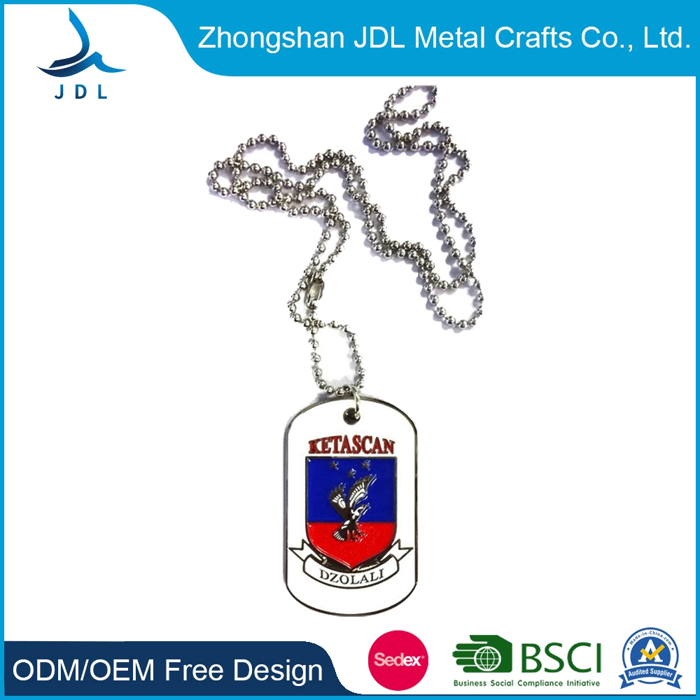 Wholesale/Supplier Printed Bullet Stainless Steel Blank ID Pendant Sublimation Girls High quality/High cost performance  Xvideos Customised Military Metal Dog Tag