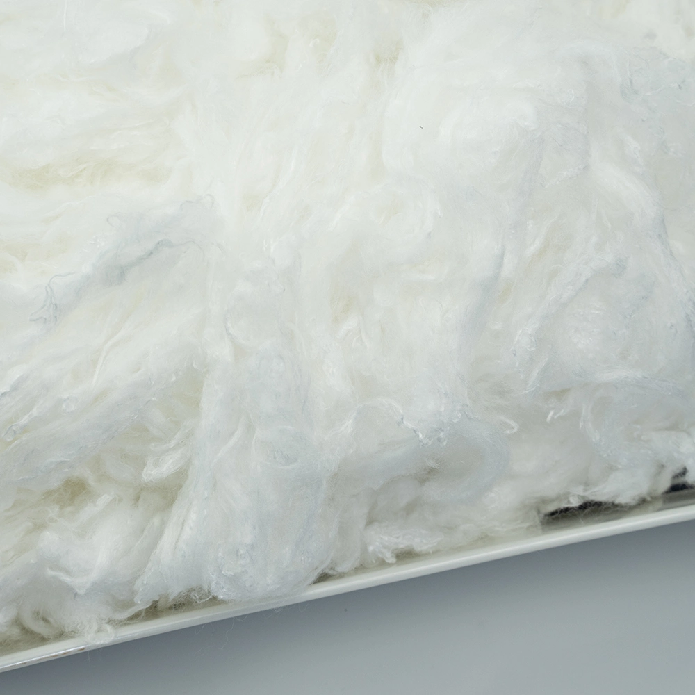 China Zhongtai Chemical Wholesale/Supplier Spun Fabric Viscose Rayon Staple Fiber Factory Vsf