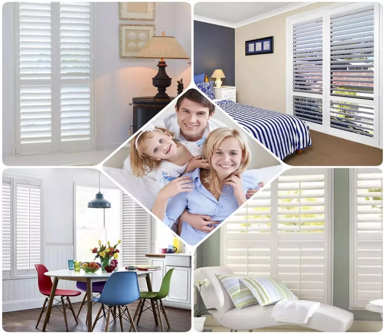 PVC Window Shutter Plantation Shutter