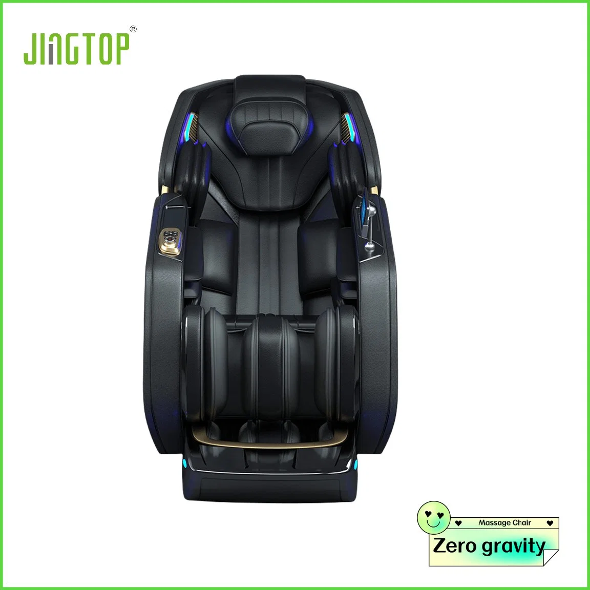 Jingtop Factory Direct 3D 4D Cheap Price Foot Roller Heating Therapy Home Furniture Massage Chair