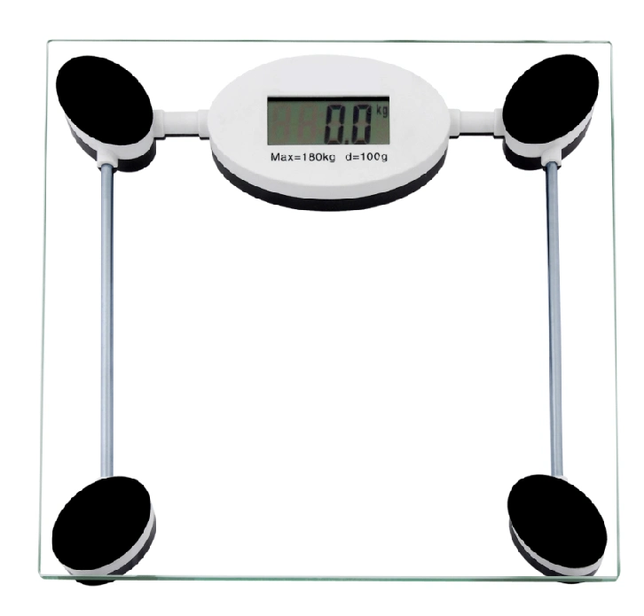 Digital Bluetooth Bathroom Body Scale for Weighing with LED Display