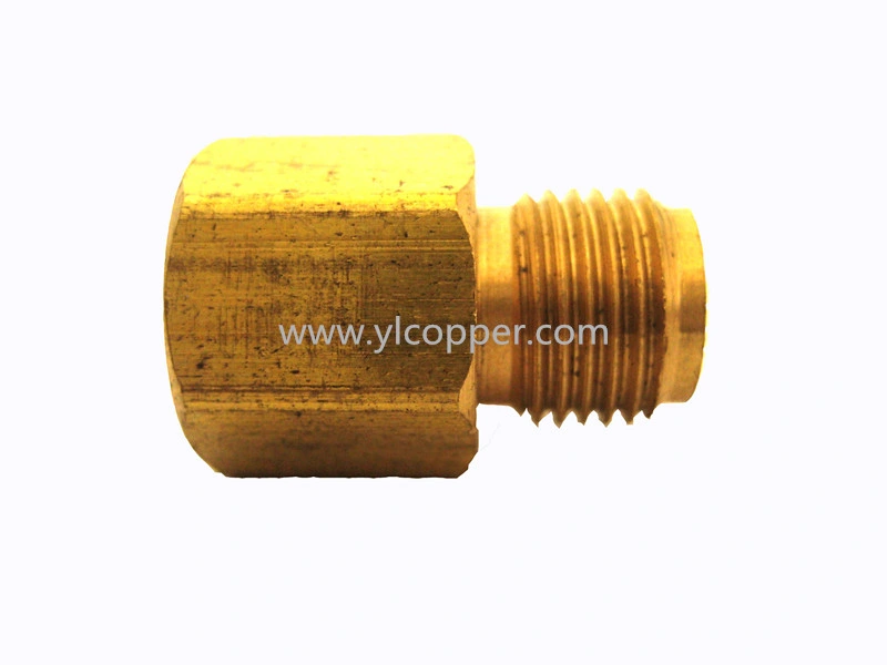 SAE Standard OEM Brass Brake Adapter Brass Tube Connector Brass Tube Fittings Brass Auto Brake Line Adapter Fitting