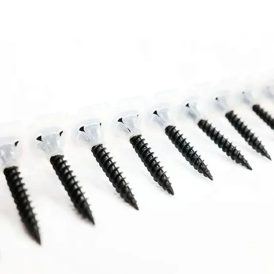 Black Drywall Screw Fine Thread Hardware Self Drilling Nail Factory3.5*25