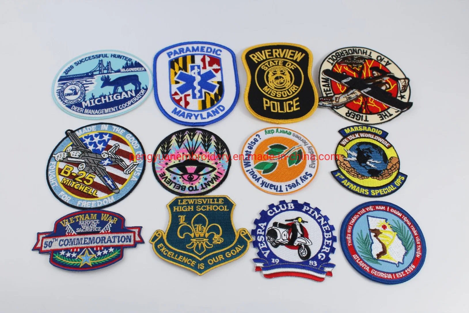 2023 High quality/High cost performance Embroidered Embroidery Patch for Embroidery Badge