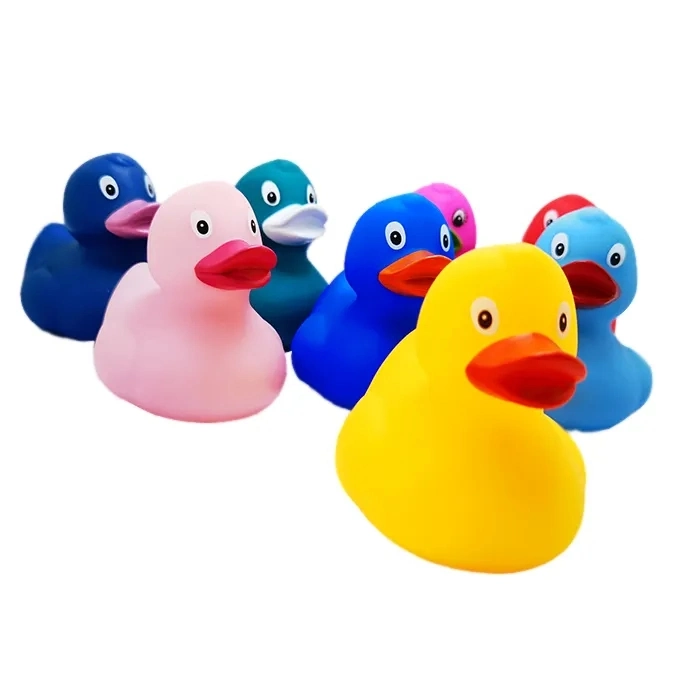 Baño de juguete forma de pato bebé PVC ducha flotante bebé natación Juguetes de baño