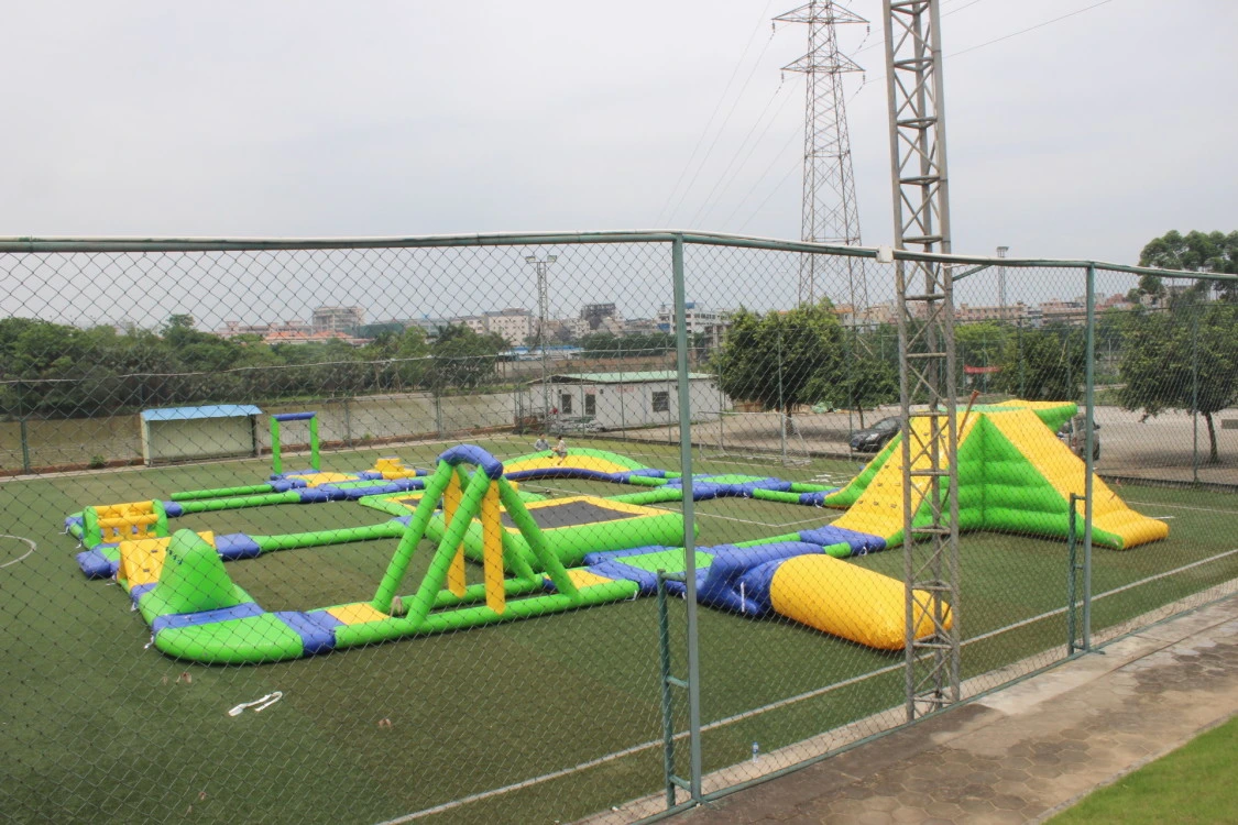 Lago Mar piscina flotante inflables juguetes parque acuático Aqua Park obstáculo