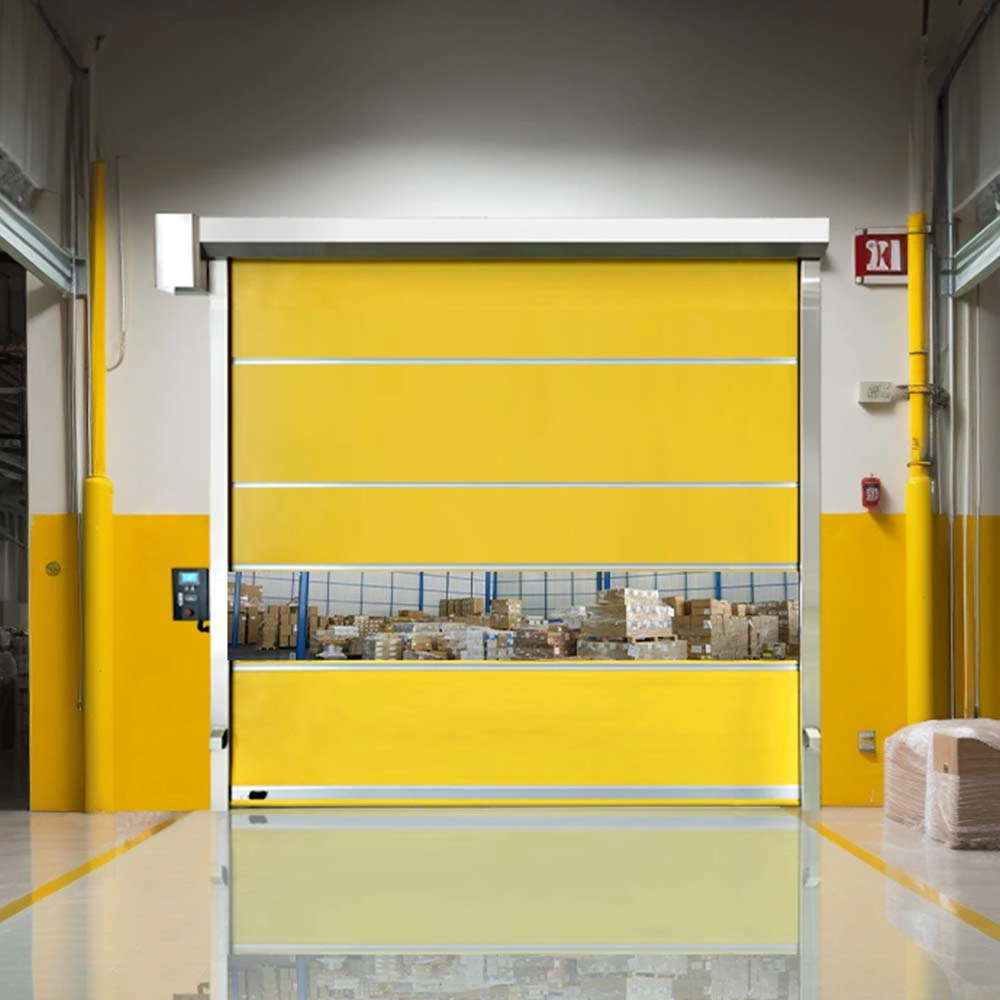 PVC Clean Room Rapid Rolling Shutter Door (HF-043)