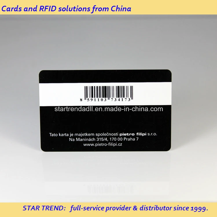 Cmyk Printing Plastic Smart Barcode Card Used as Membership Card, Prepaid Card, Gift Card, Loyalty Card, Business Card, VIP Card, Access Card, Game Card